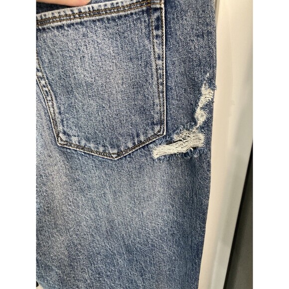 Good American Good Boy‎ Boyfriend Jeans Distressed Size 6/28 - Picture 5 of 6